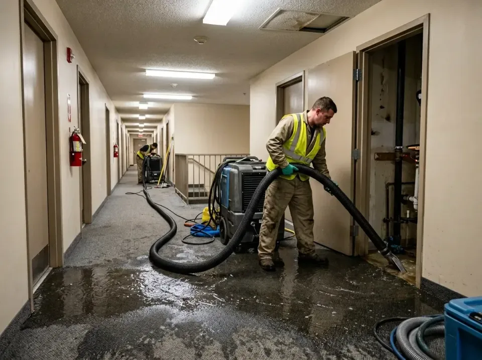 multi-unit-apartment-hallway-f-005 — frequently asked questions, Emergency Burst Pipe Water Extraction & Removal in Aldan, PA
